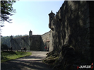 Zamek Pieskowa Skała - mury południowe 