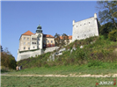 Zamek Pieskowa Skała - zachodnia ściana